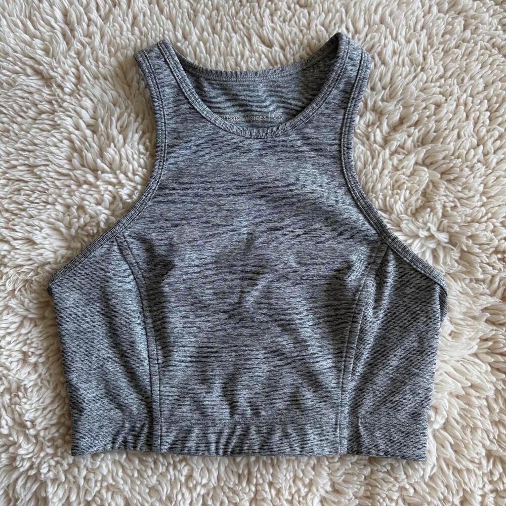 Outdoor Voices Gray Sports Bra - Size XS